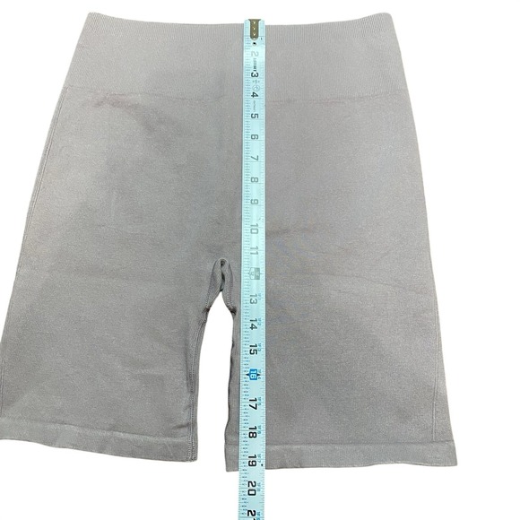 Everlane NWOT Organic Cotton Blend Rib Knit Seamless Biker Short XL/XXL Purple - Picture 5 of 8